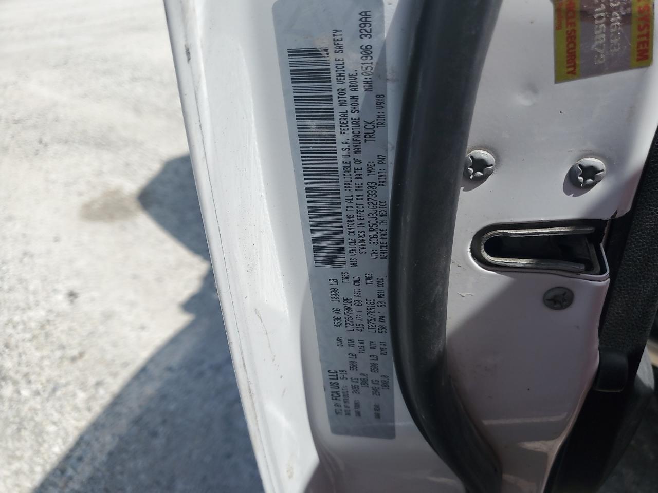 2018 Ram 2500 St VIN: 3C6UR5CJ3JG273303 Lot: 55559134