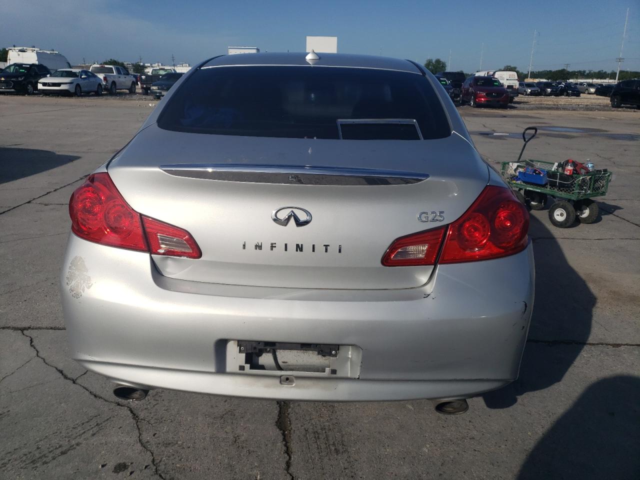 2011 Infiniti G25 Base VIN: JN1DV6AP9BM602332 Lot: 54985624