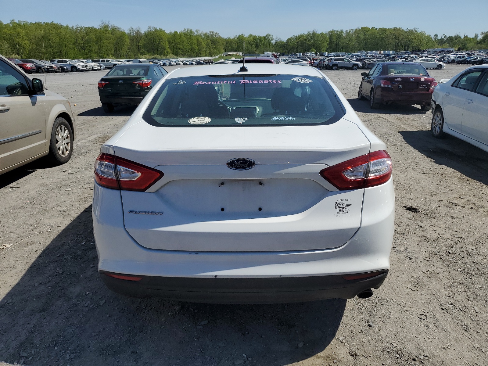 1FA6P0G7XE5377203 2014 Ford Fusion S