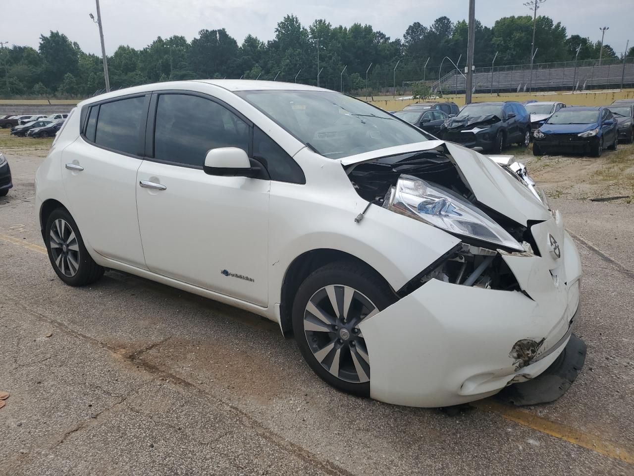 2015 Nissan Leaf S VIN: 1N4AZ0CP8FC321199 Lot: 55844064