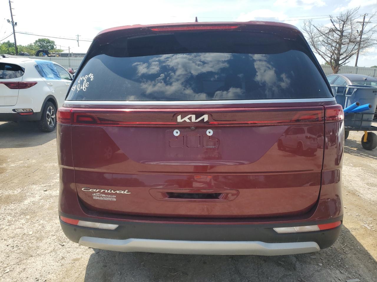 2022 Kia Carnival Lx VIN: KNDNB4H30N6091670 Lot: 55682214