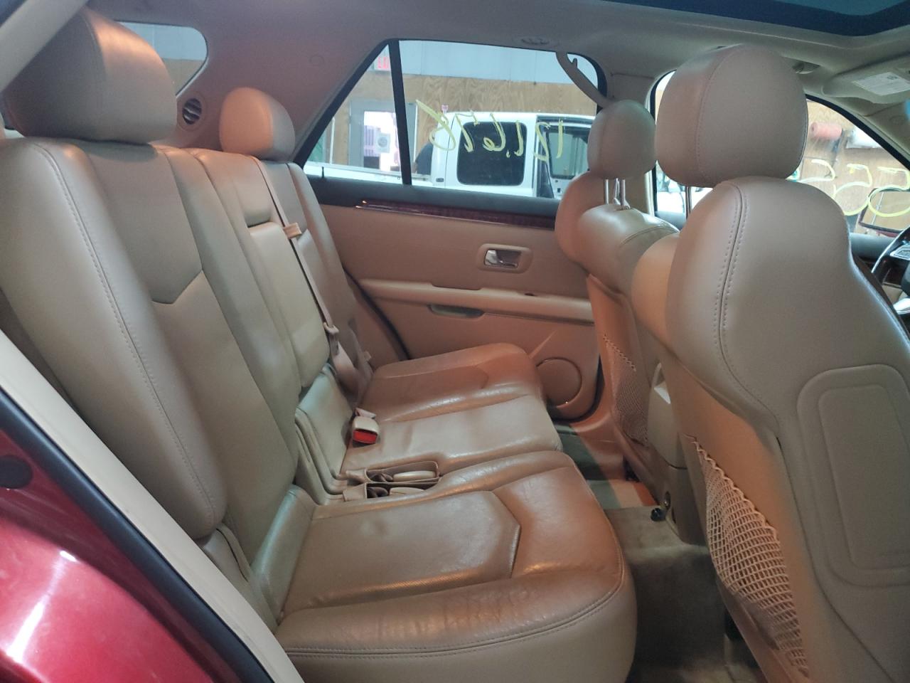 2008 Cadillac Srx VIN: 1GYEE437080142703 Lot: 55592444