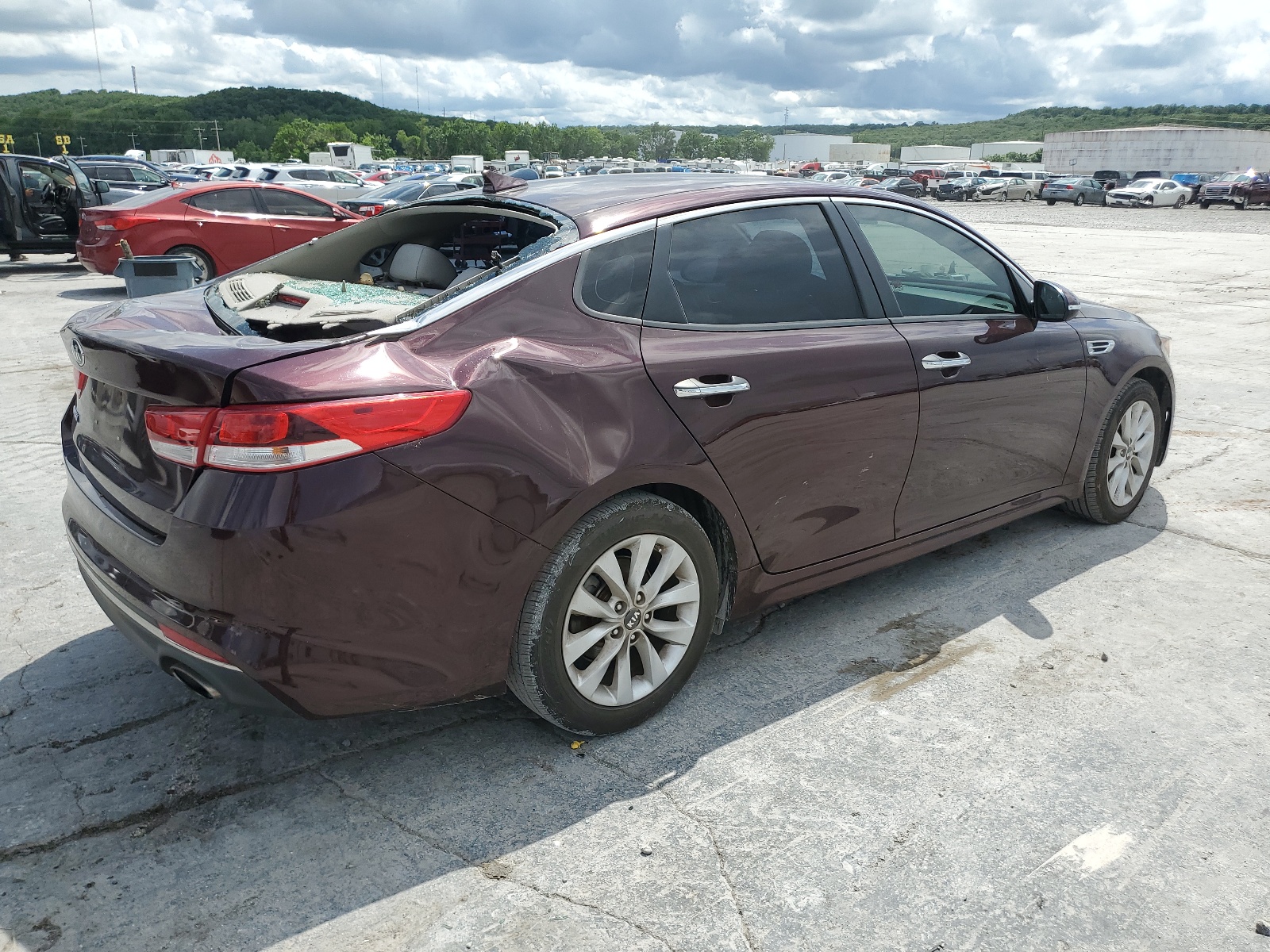 2016 Kia Optima Lx vin: 5XXGT4L39GG064601