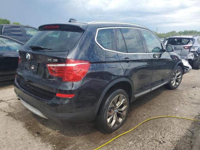  BMW X3 2017 Черный