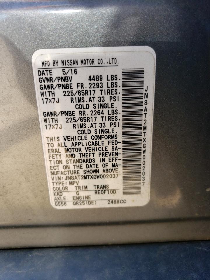 2016 Nissan Rogue - Image 15
