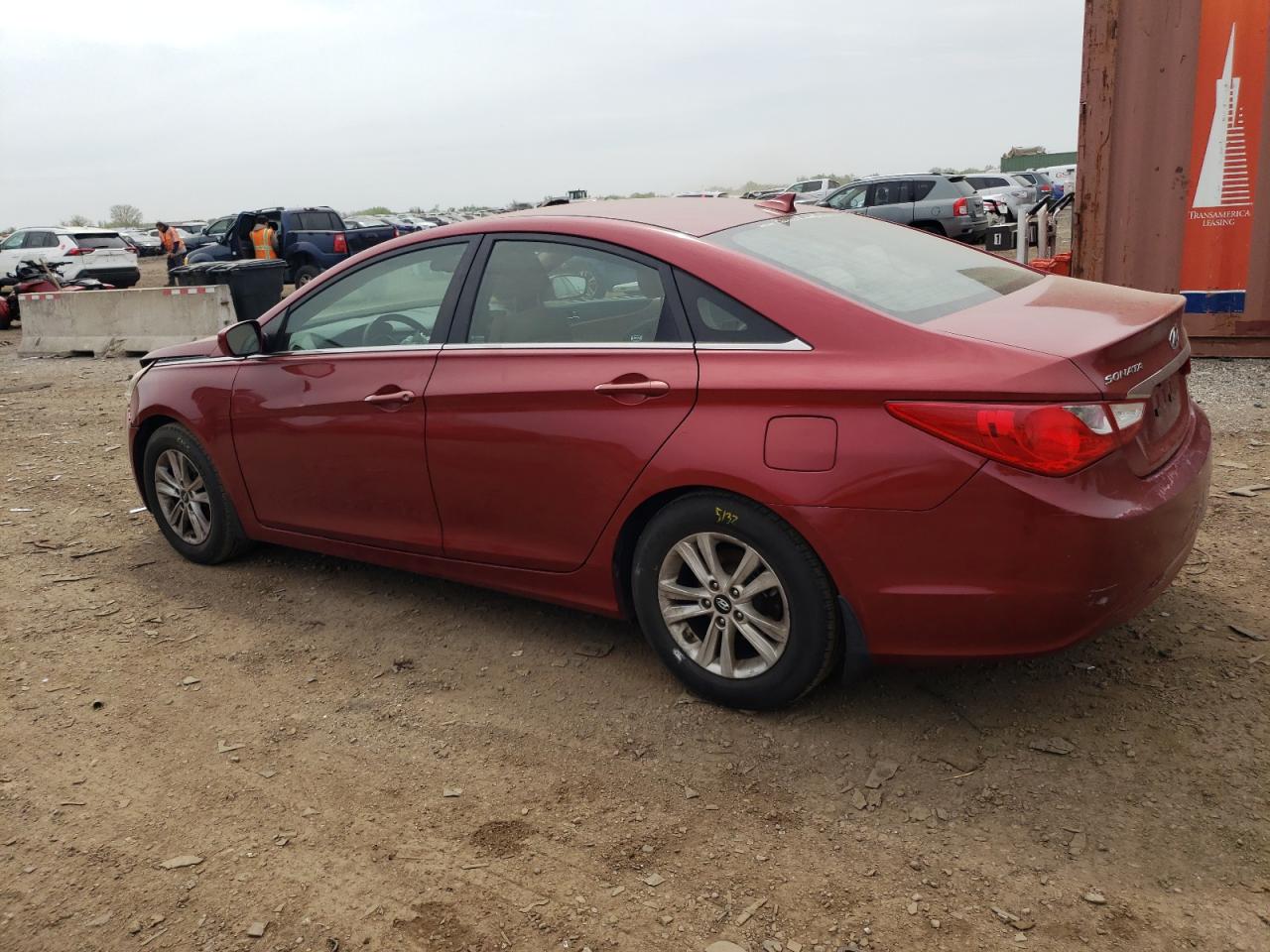 2012 Hyundai Sonata Gls VIN: 5NPEB4AC7CH411760 Lot: 53474174
