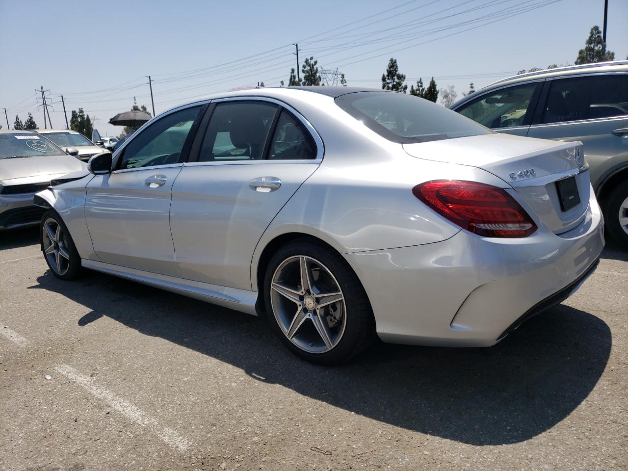 VIN 55SWF6GB4FU011966 2015 MERCEDES-BENZ C-CLASS no.2