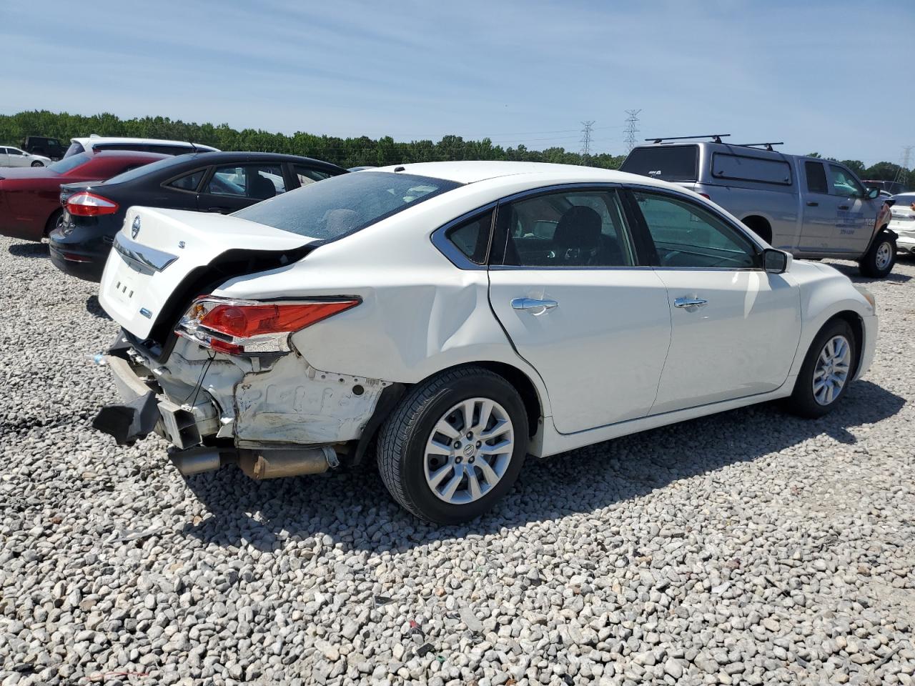 2013 Nissan Altima 2.5 white sedan gas 1N4AL3AP0DN546823 photo #4