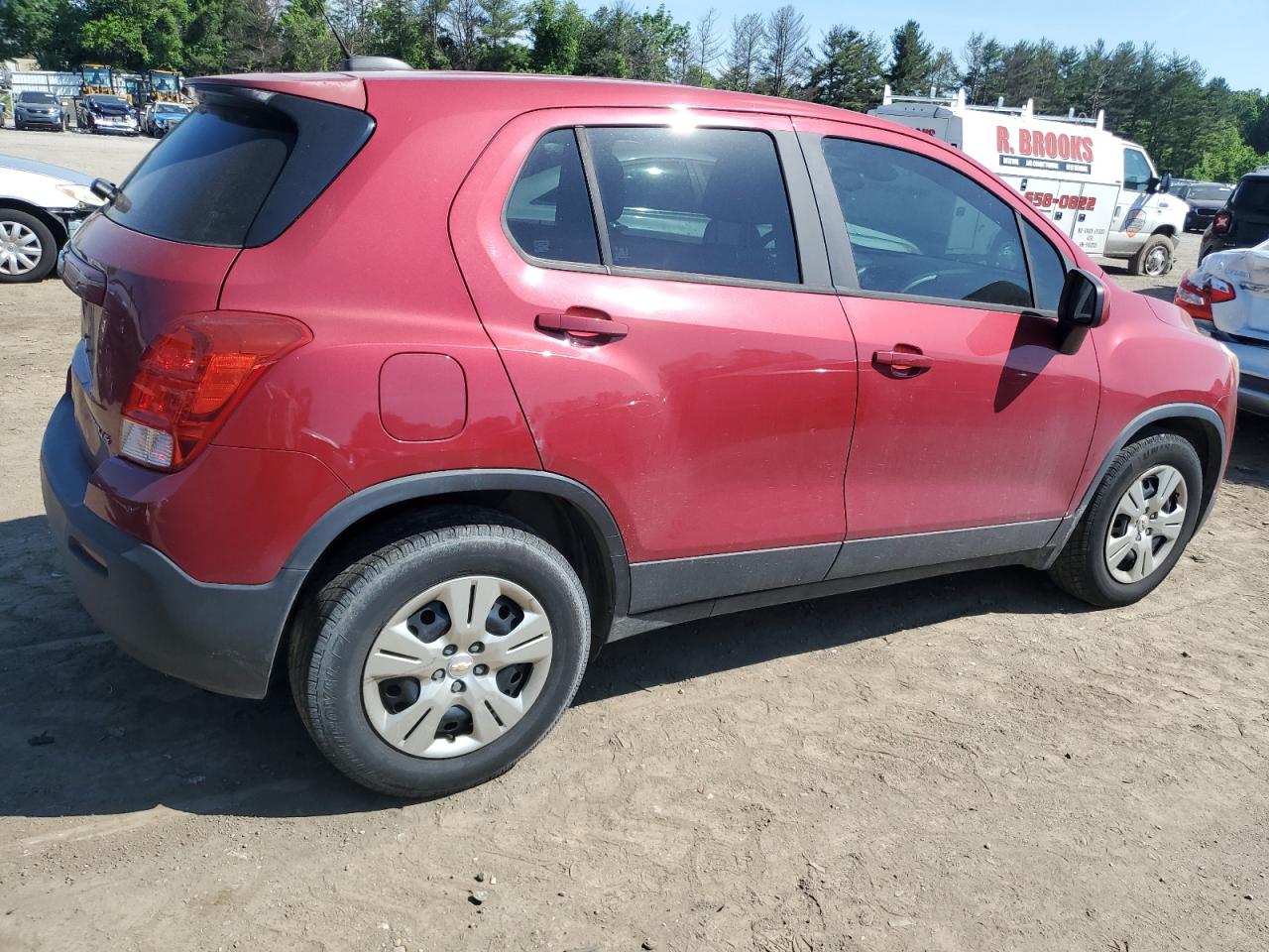 2015 Chevrolet Trax Ls VIN: KL7CJKSB6FB205501 Lot: 55602584