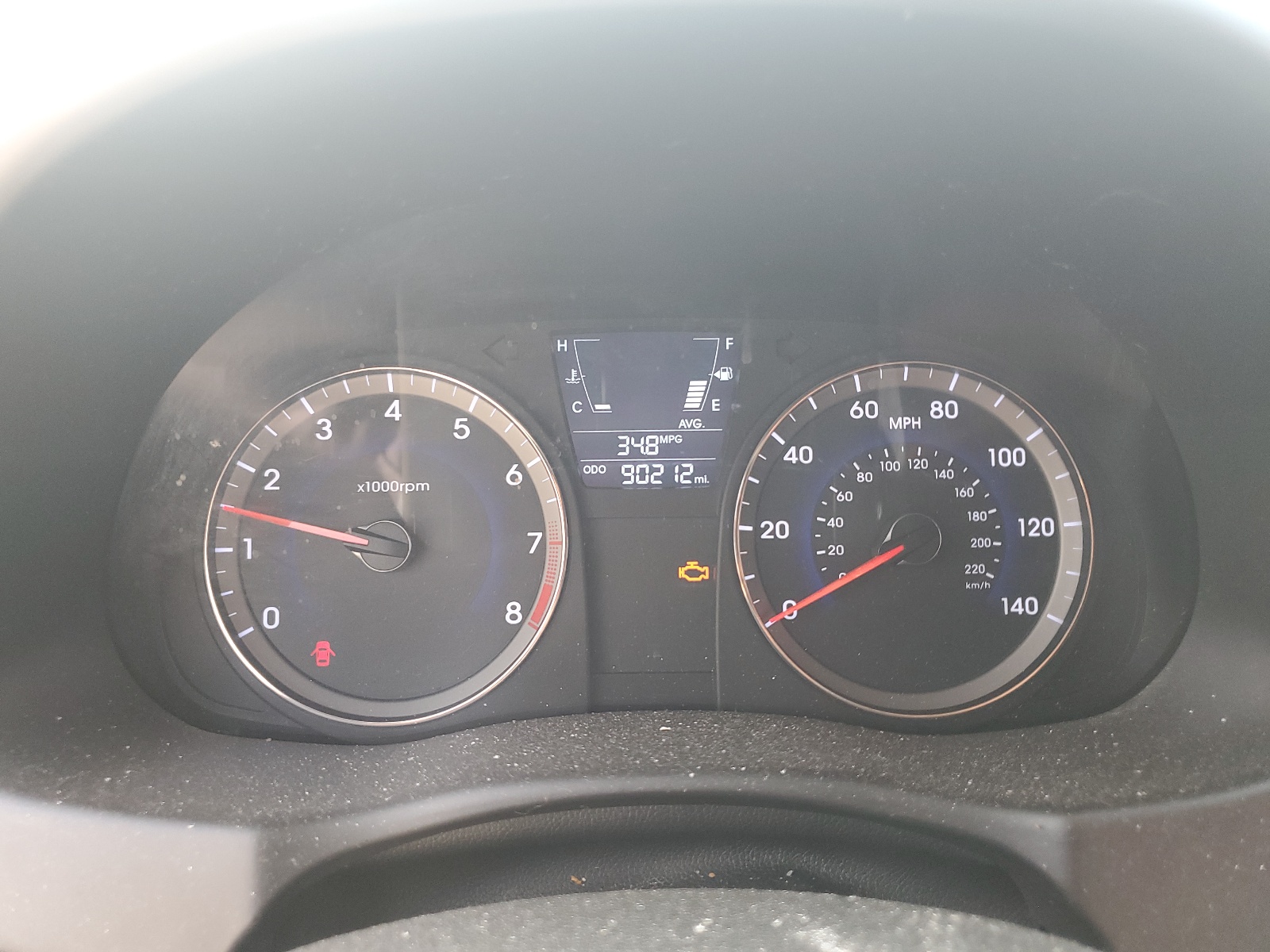 KMHCT5AE6EU155823 2014 Hyundai Accent Gls