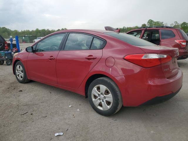  KIA FORTE 2015 Red