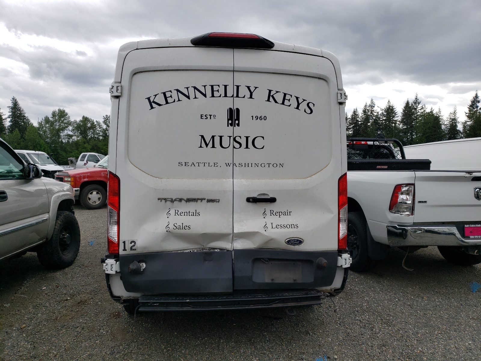 1FTYR2DM1KKA70728 2019 Ford Transit T-250