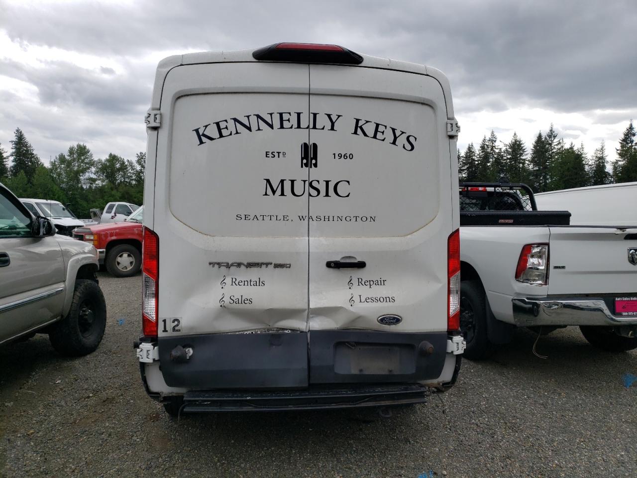 2019 Ford Transit T-250 VIN: 1FTYR2DM1KKA70728 Lot: 54264044