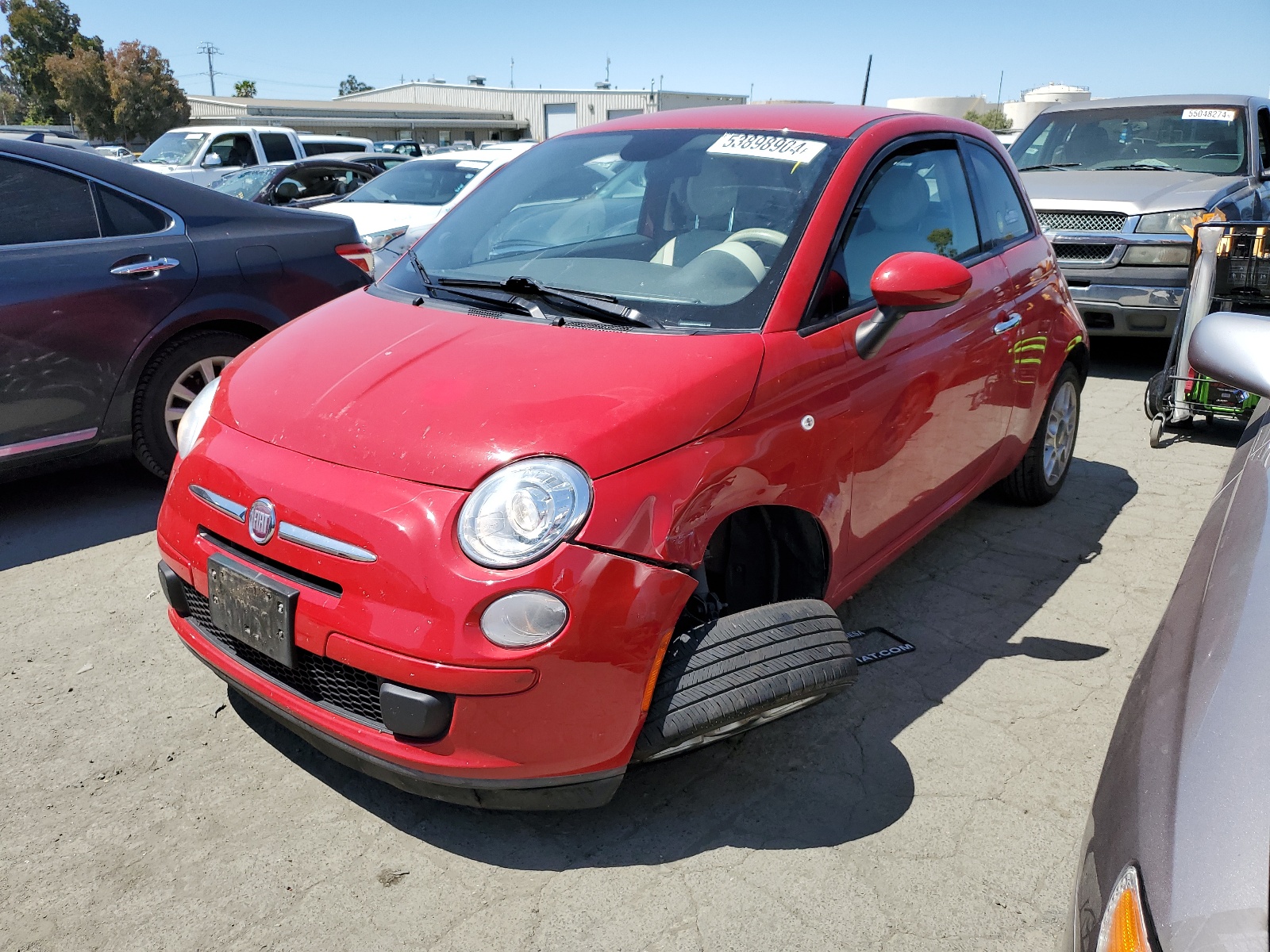 3C3CFFAR8ET276081 2014 Fiat 500 Pop