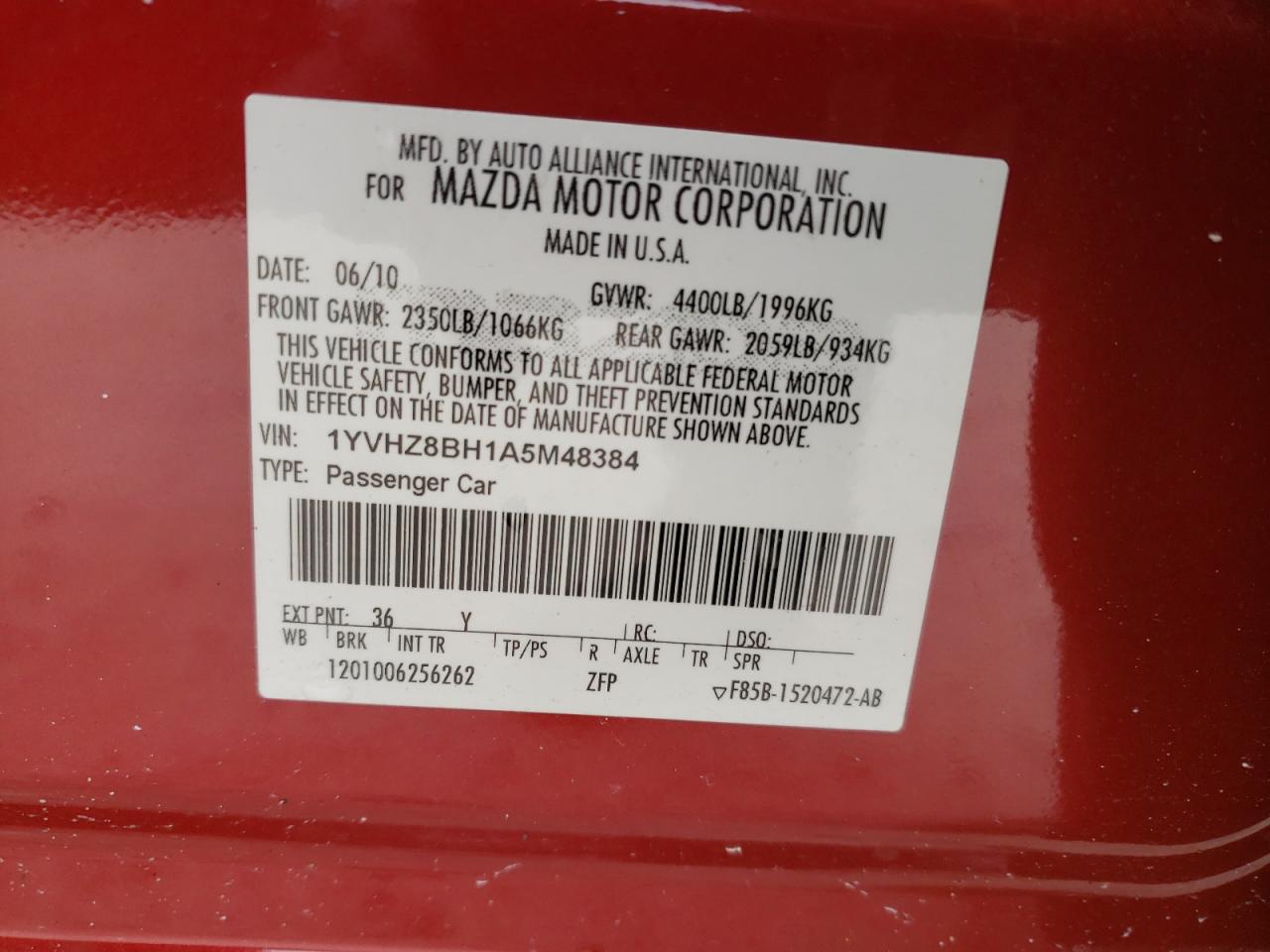 2010 Mazda 6 - Image 14