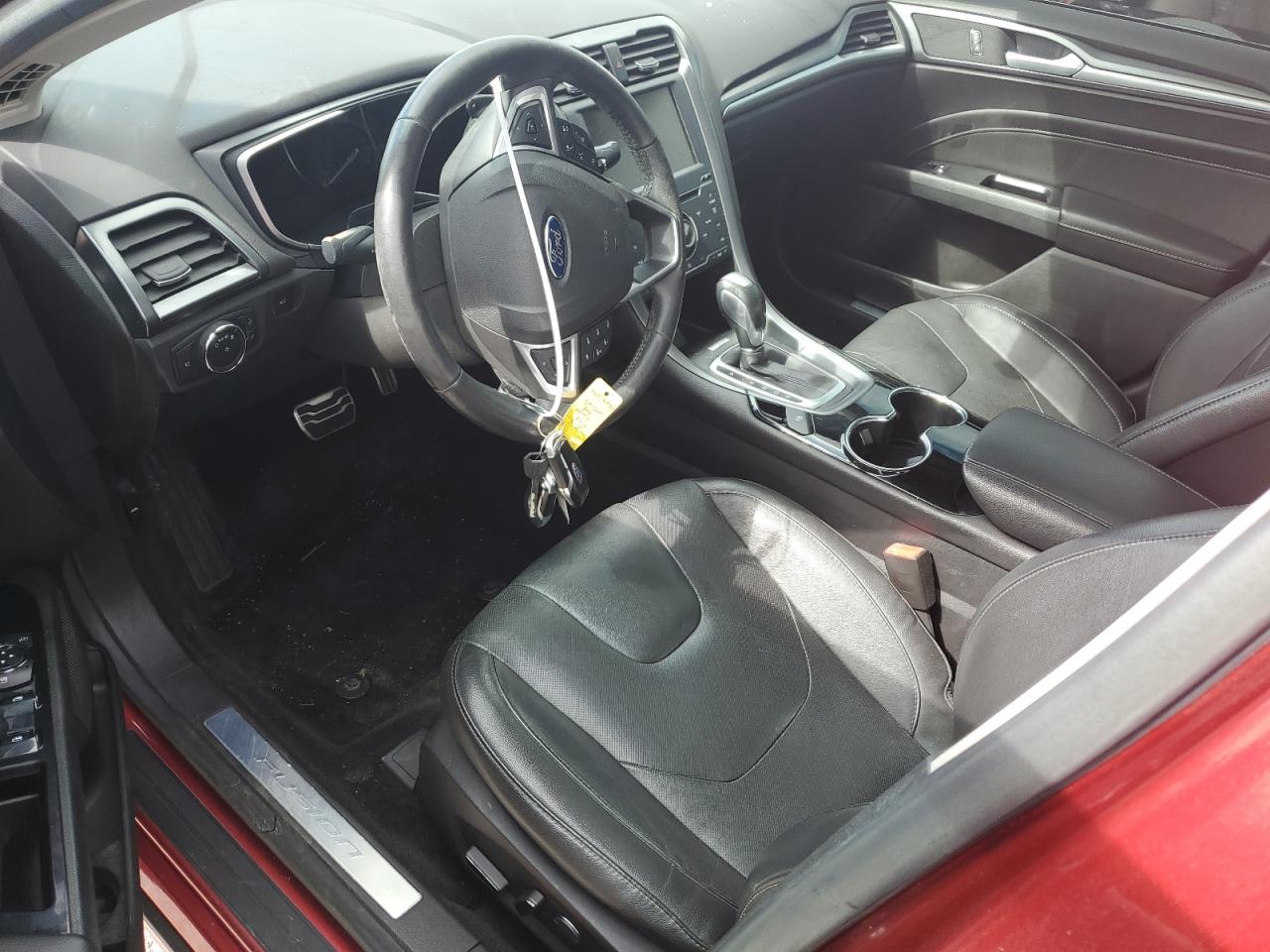 2014 Ford Fusion Titanium VIN: 3FA6P0D98ER240165 Lot: 53676834