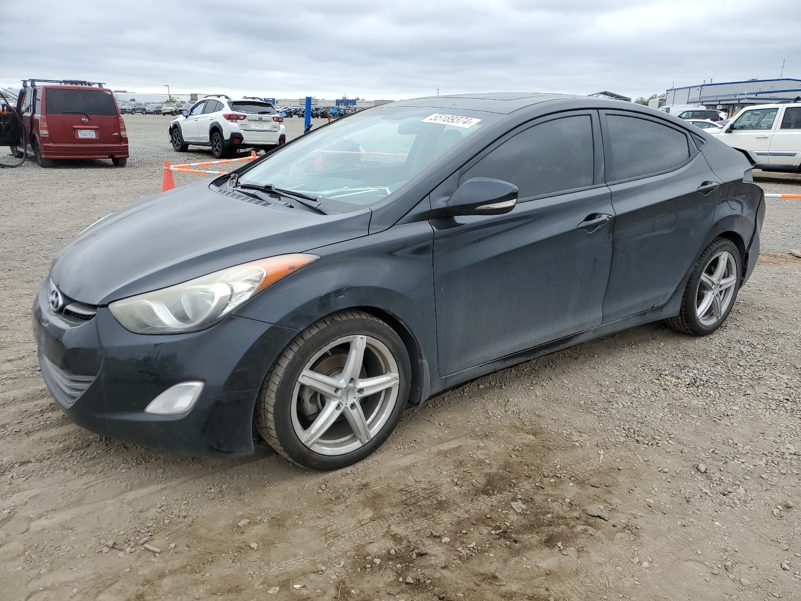 5NPDH4AE7DH276406 2013 Hyundai Elantra Gls