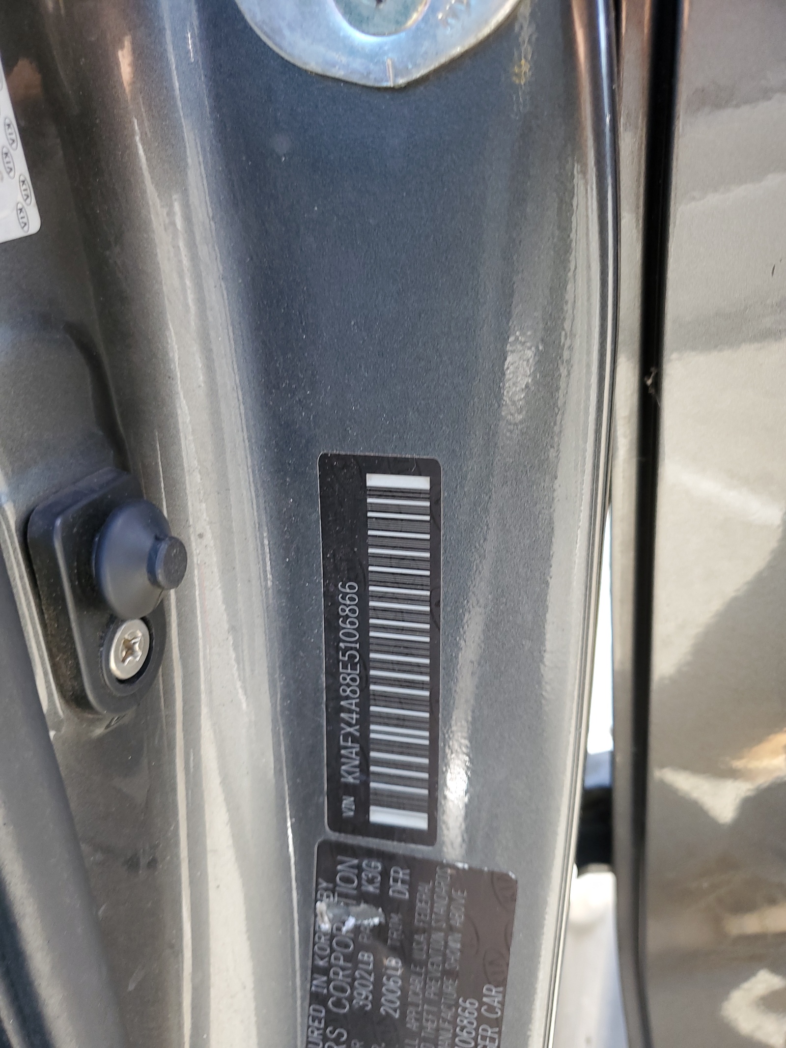 KNAFX4A88E5106866 2014 Kia Forte Ex