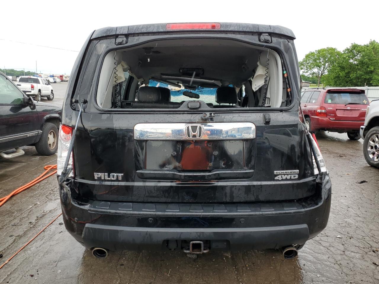 2011 Honda Pilot Touring VIN: 5FNYF4H90BB039316 Lot: 54953474