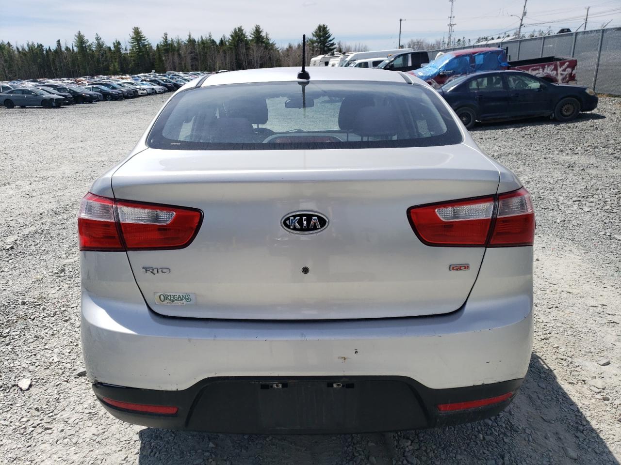 2012 Kia Rio Lx VIN: KNADM4A31C6073382 Lot: 54000564