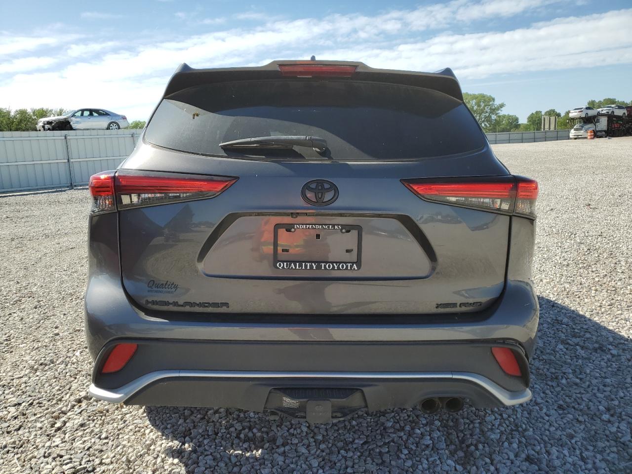 2021 Toyota Highlander Xse VIN: 5TDJZRBH7MS115506 Lot: 54069714