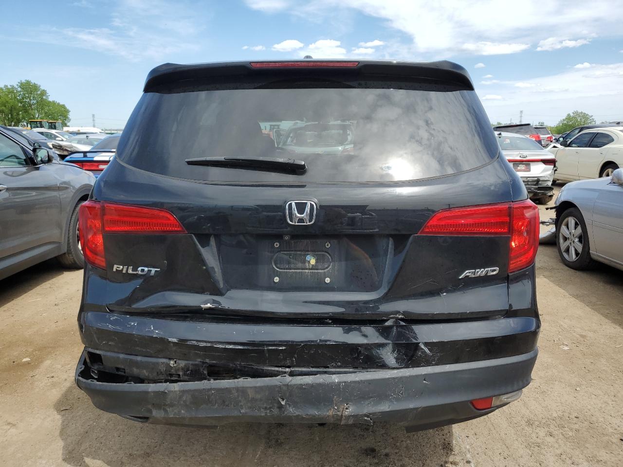 5FNYF6H55GB117329 2016 Honda Pilot Exl