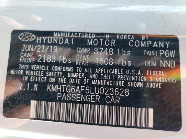 KMHTG6AF6LU023628 | 2020 Hyundai veloster base