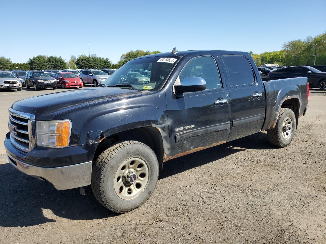 2012 GMC Sierra K1500 Sl VIN: 3GTP2UEA0CG300641 Lot: 54133654