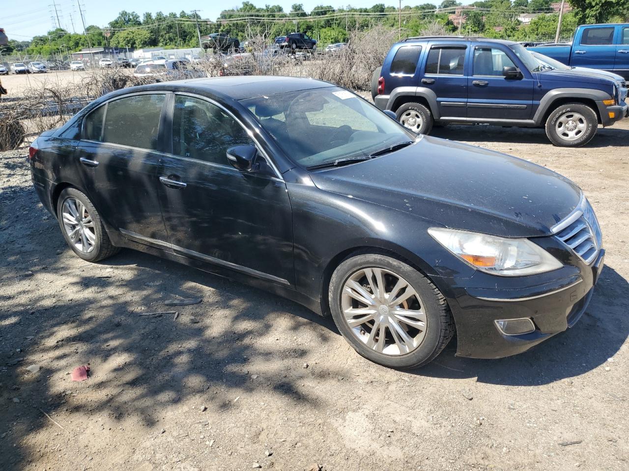 2011 Hyundai Genesis 4.6L VIN: KMHGC4DF8BU139702 Lot: 57151674
