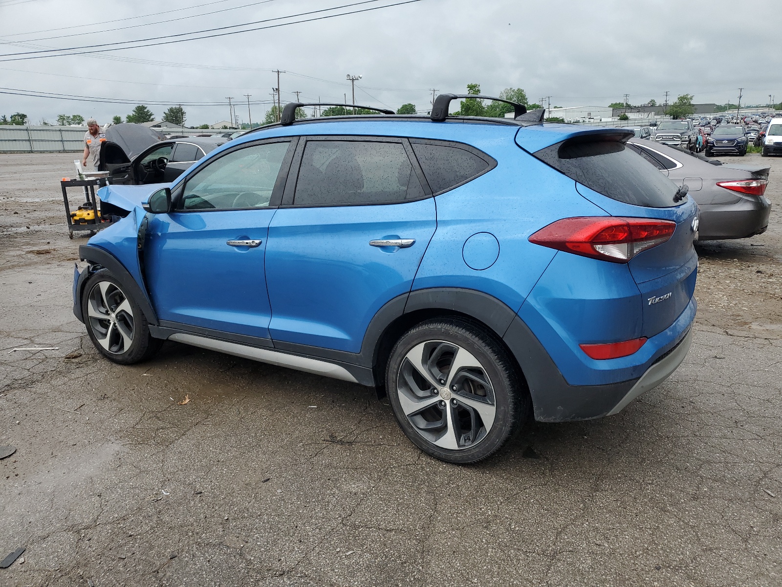 2017 Hyundai Tucson Limited vin: KM8J33A24HU368078