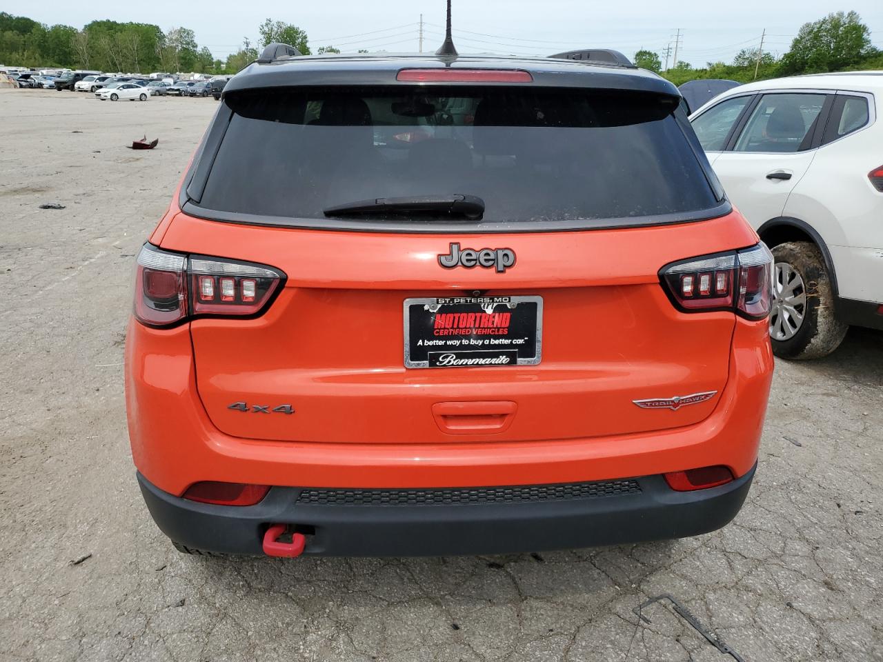 2017 Jeep Compass Trailhawk VIN: 3C4NJDDB1HT667082 Lot: 53230844