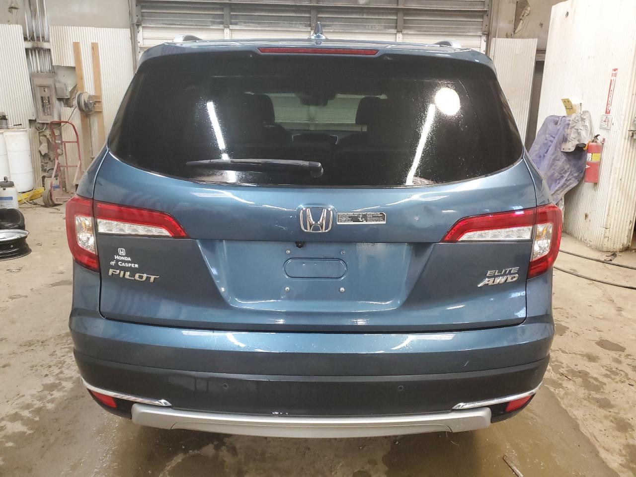 2021 Honda Pilot Elite VIN: 5FNYF6H03MB072665 Lot: 53835464