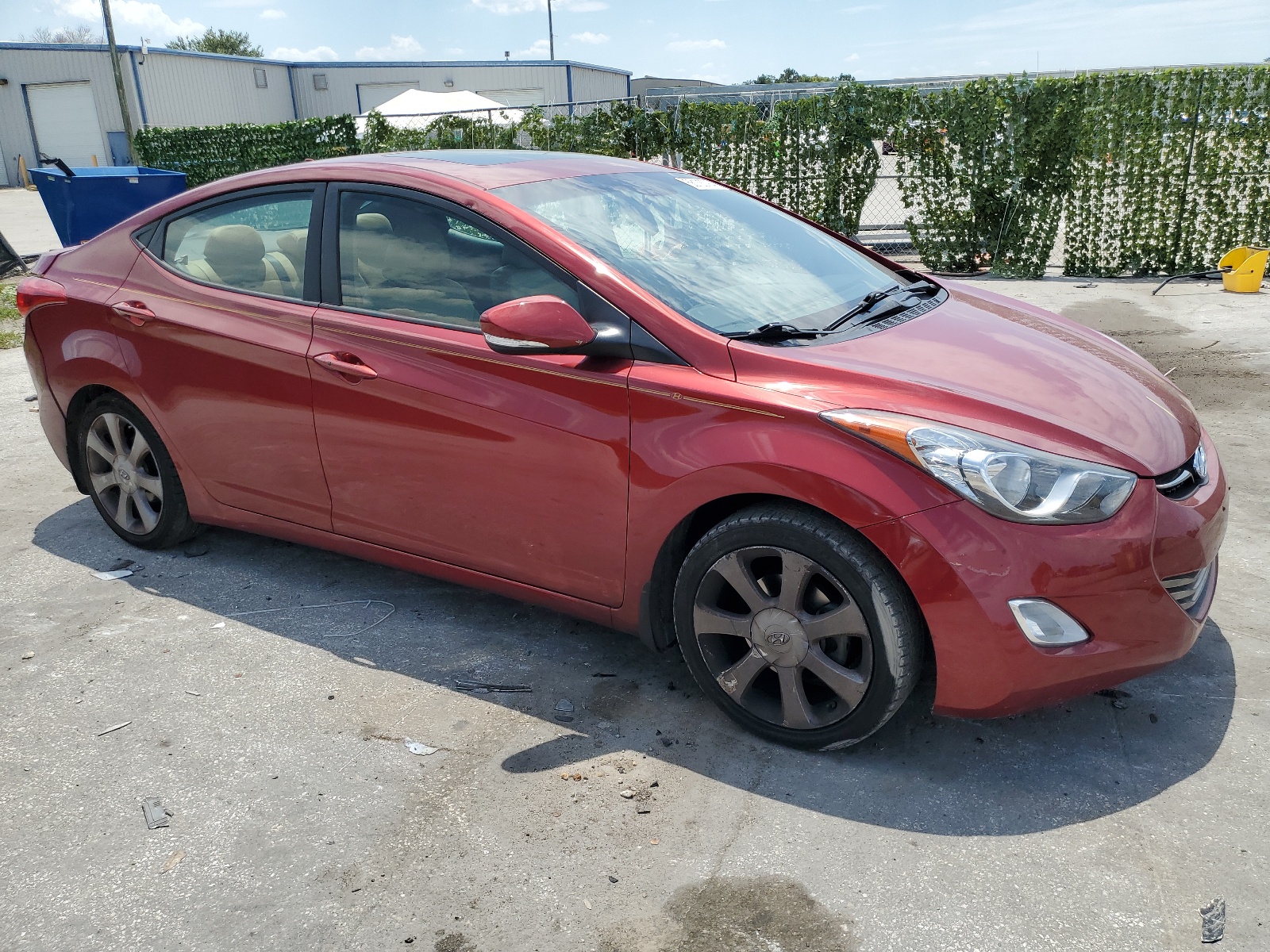 5NPDH4AE5DH243825 2013 Hyundai Elantra Gls