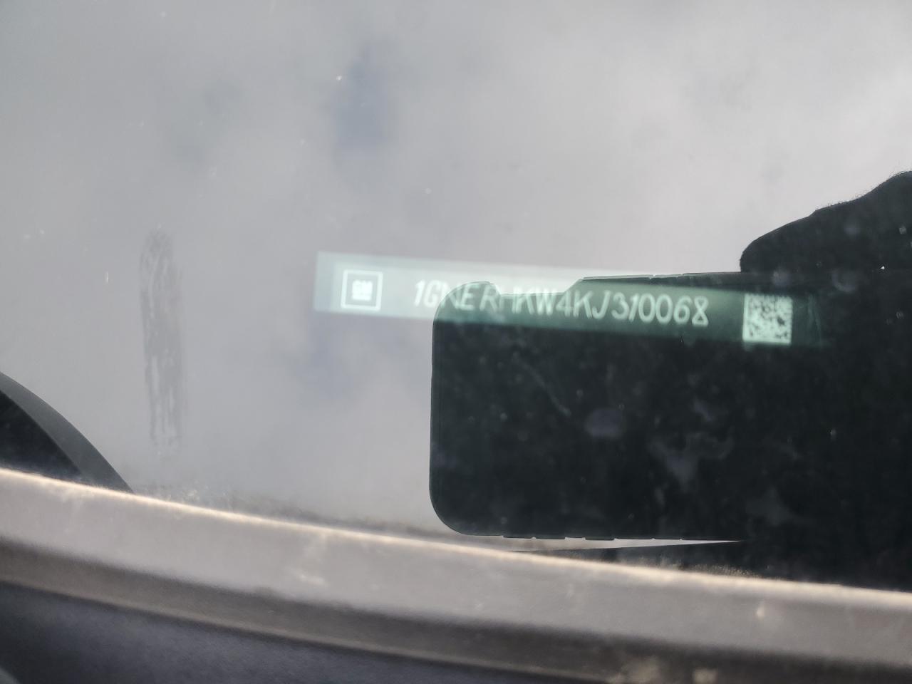 2019 Chevrolet Traverse Lt VIN: 1GNERHKW4KJ310068 Lot: 54726474