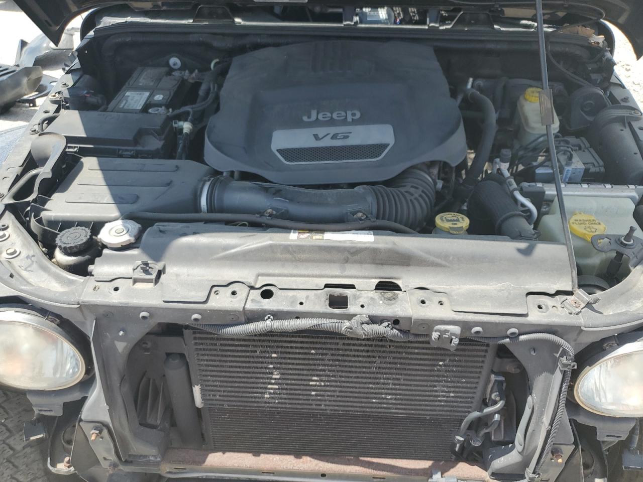 2014 Jeep Wrangler Unlimited Sahara VIN: 1C4HJWEG7EL312007 Lot: 55393904