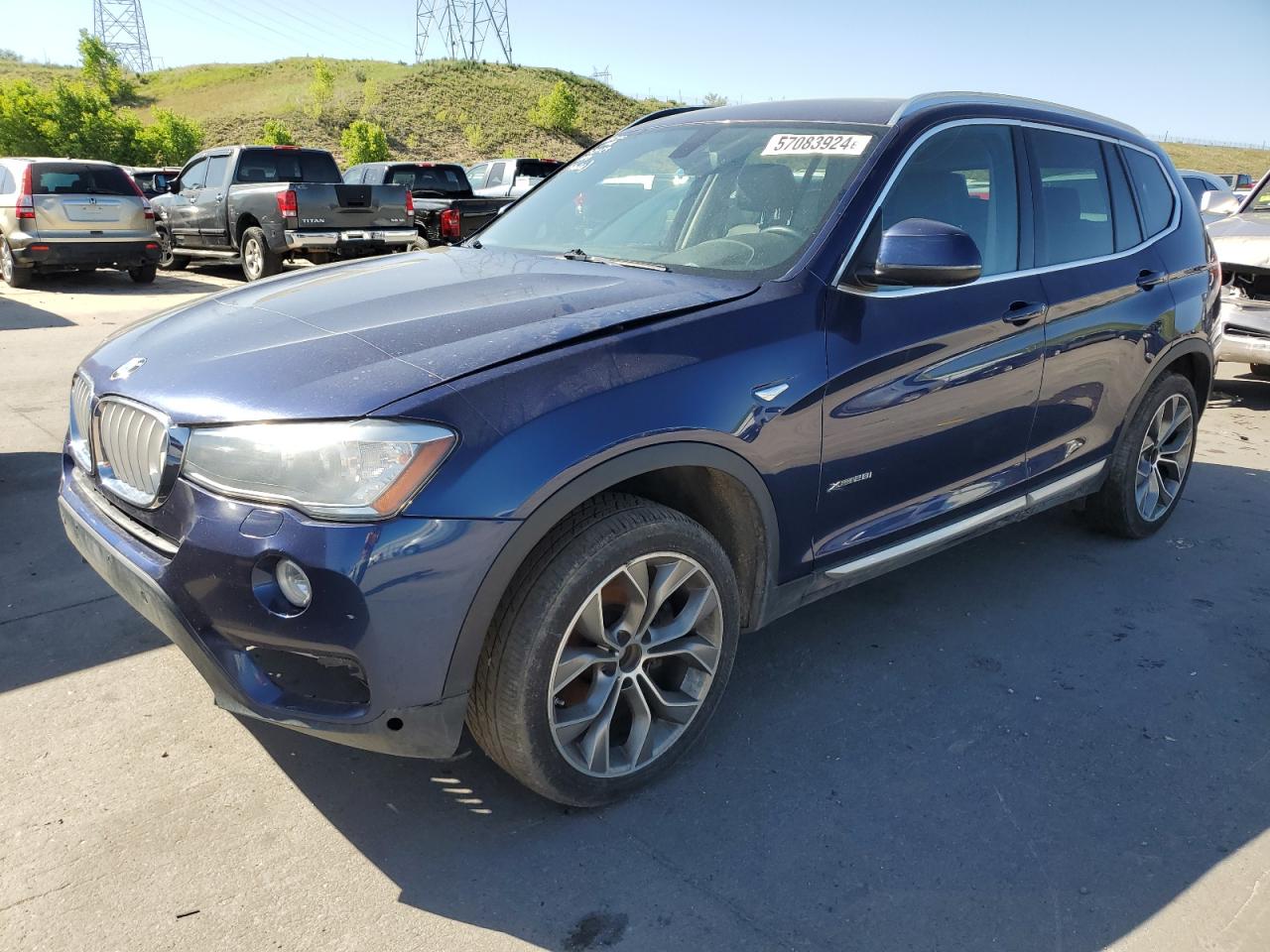 VIN 5UXWX9C50F0D59165 2015 BMW X3 no.1