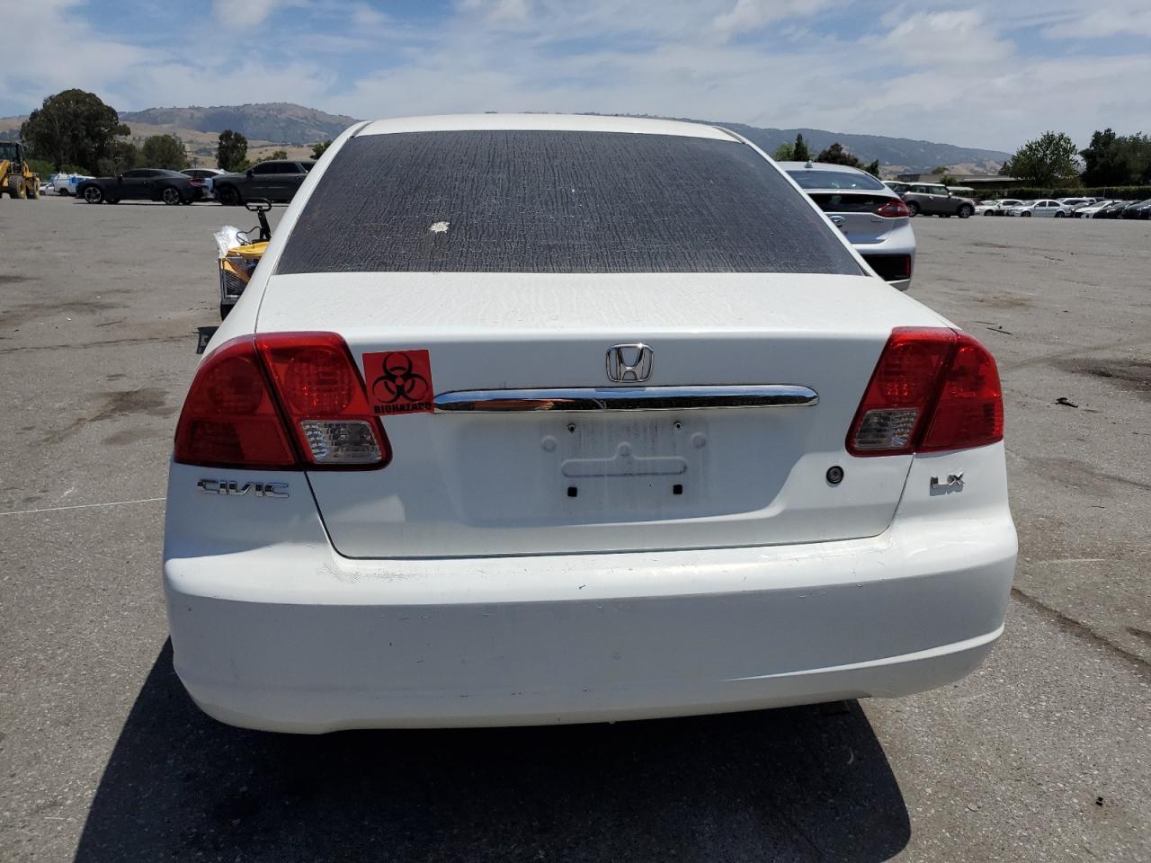 2003 Honda Civic Lx VIN: 2HGES16543H566933 Lot: 56533124