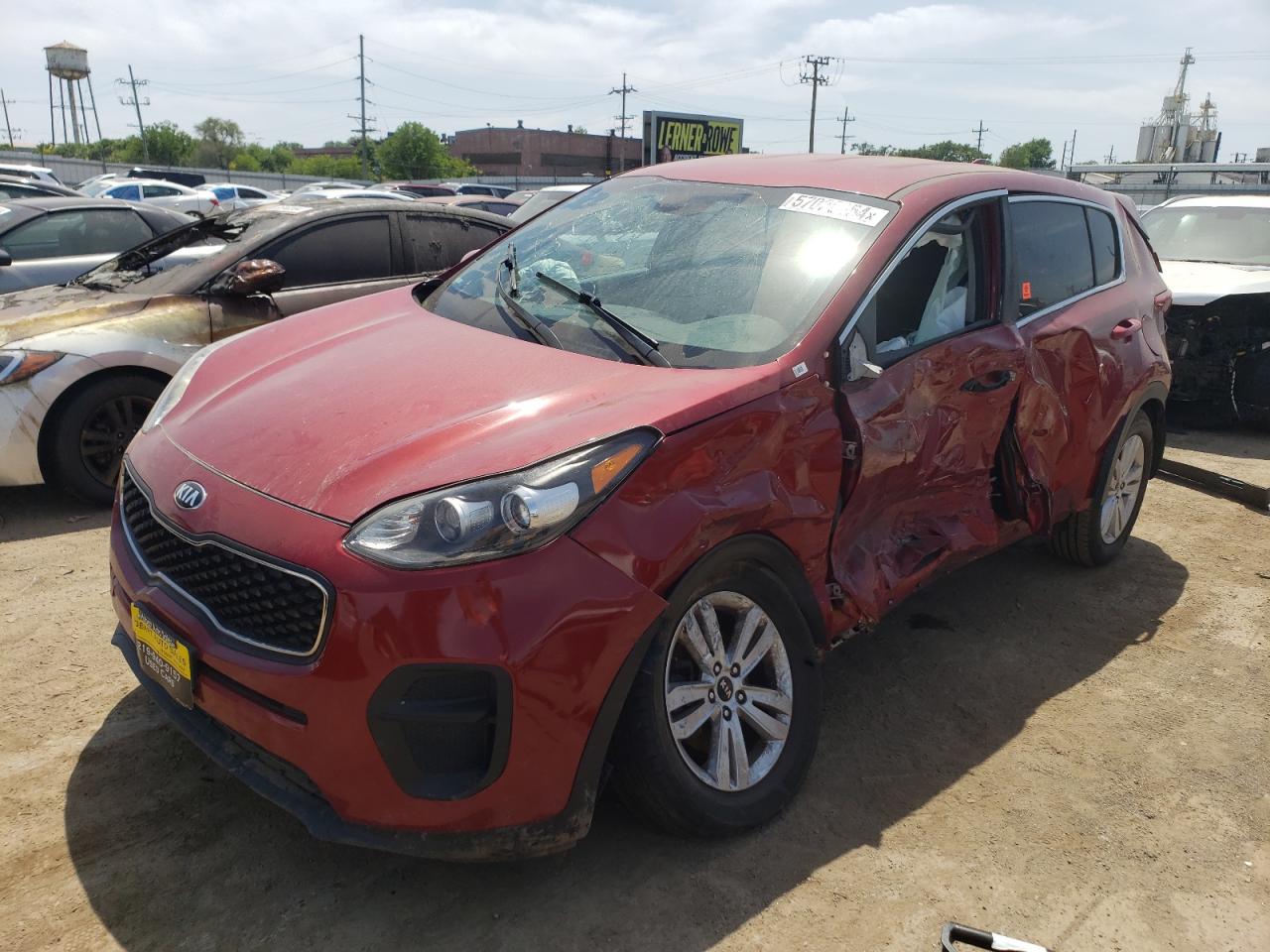 2018 Kia Sportage Lx VIN: KNDPM3AC8J7323542 Lot: 57029554