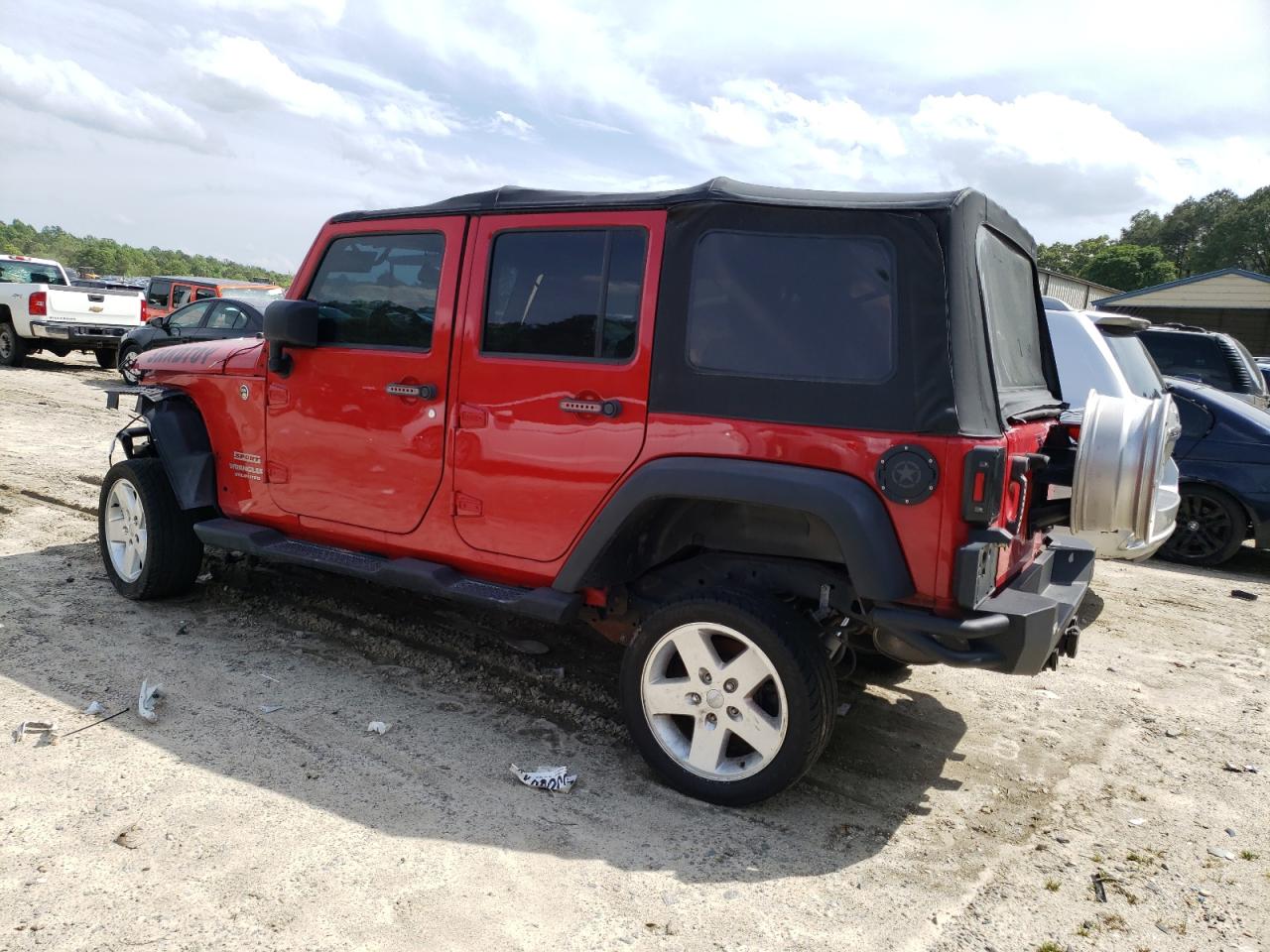 2012 Jeep Wrangler Unlimited Sport VIN: 1C4BJWDG6CL285113 Lot: 45753634