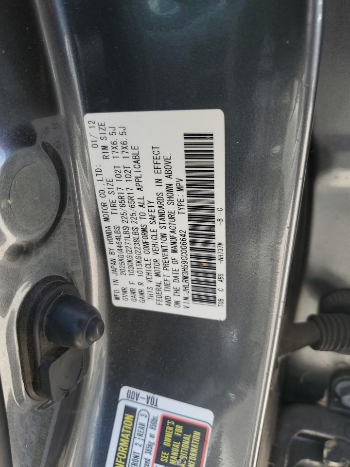 2012 Honda Cr-V Ex VIN: JHLRM3H59CC006642 Lot: 54346834