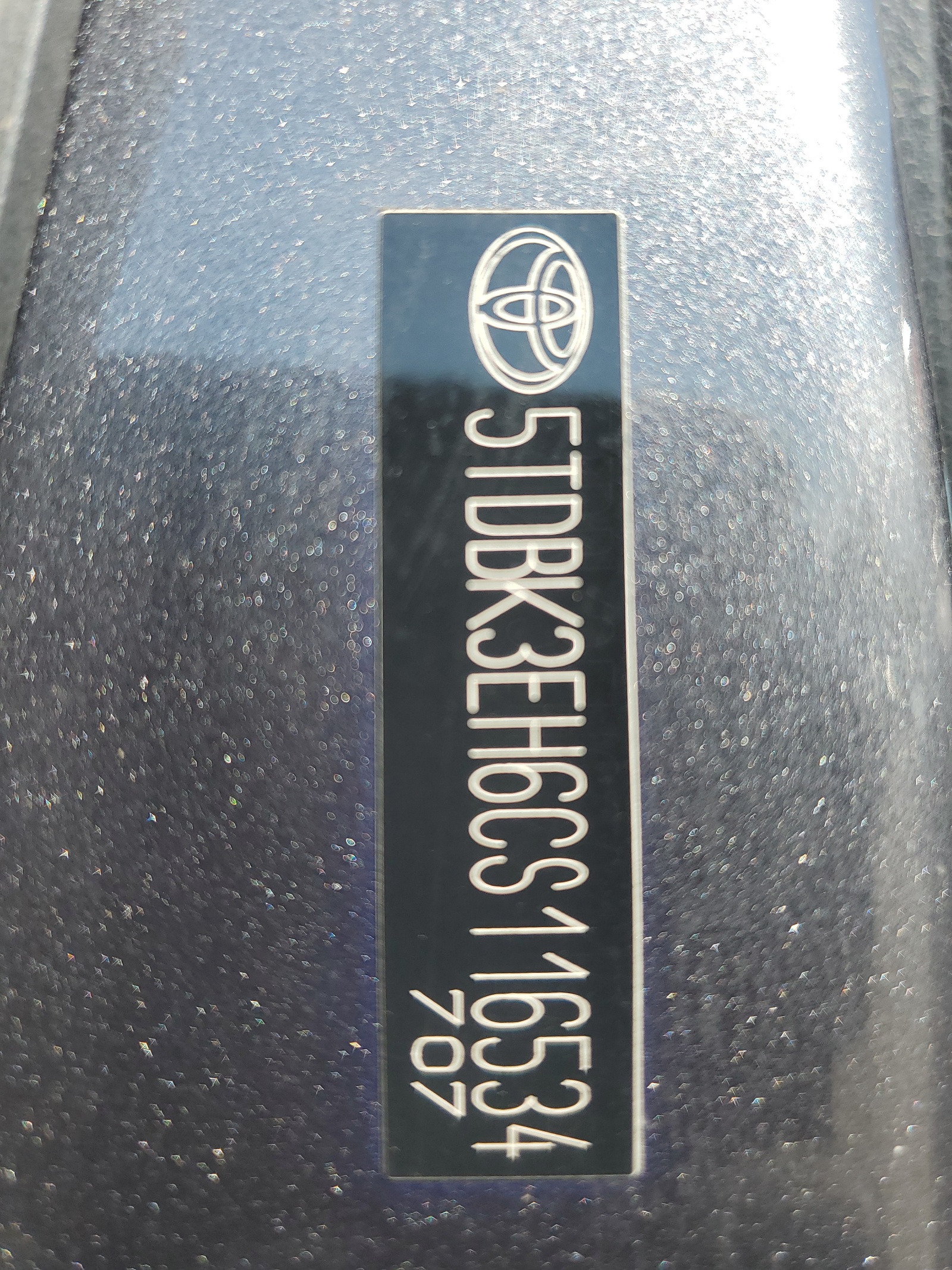 5TDBK3EH6CS116534 2012 Toyota Highlander Base