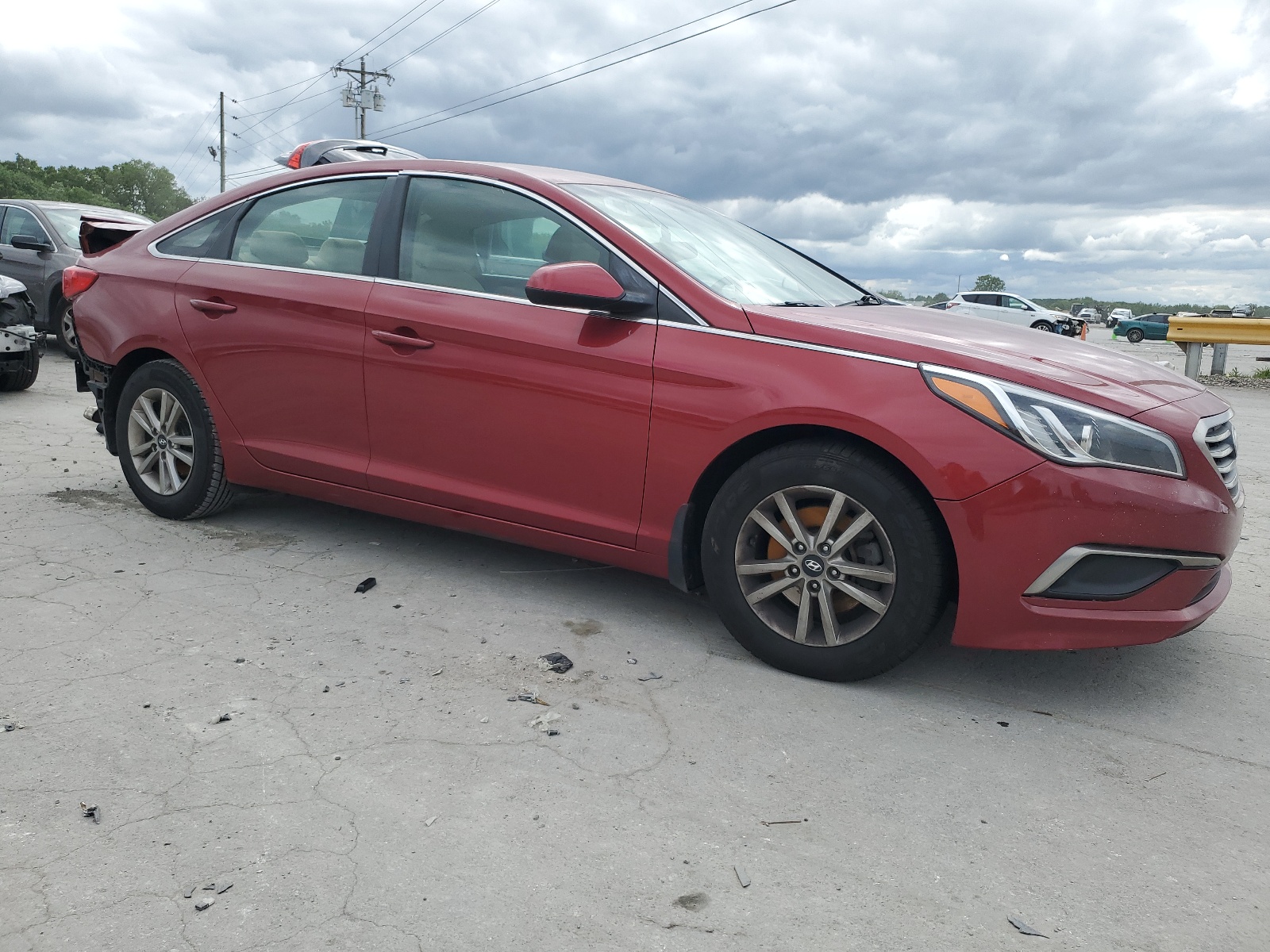 2016 Hyundai Sonata Se vin: 5NPE24AF1GH340409