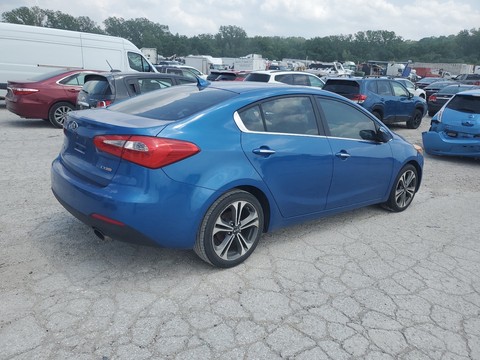 KNAFZ4A84E5019024 2014 Kia Forte Ex