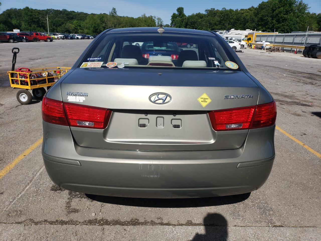 2009 Hyundai Sonata Gls VIN: 5NPET46C39H454345 Lot: 56331434