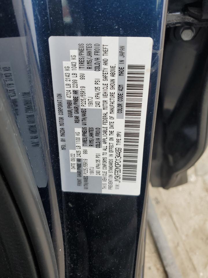 2023 Mazda Cx-5 Premium VIN: JM3KFBDM0P0134489 Lot: 54843434