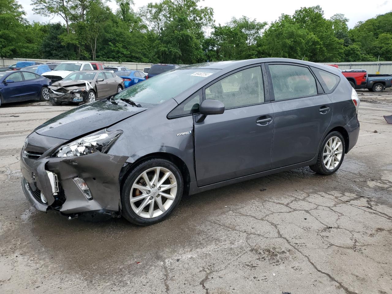 VIN JTDZN3EU1E3349261 2014 TOYOTA PRIUS no.1