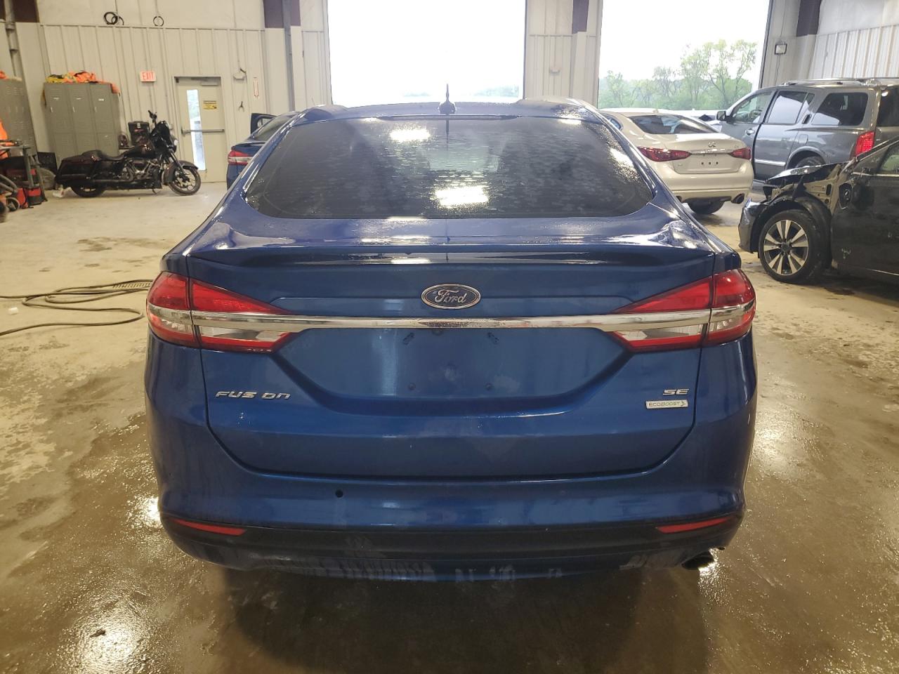 2017 Ford Fusion Se VIN: 3FA6P0HDXHR310218 Lot: 54724594