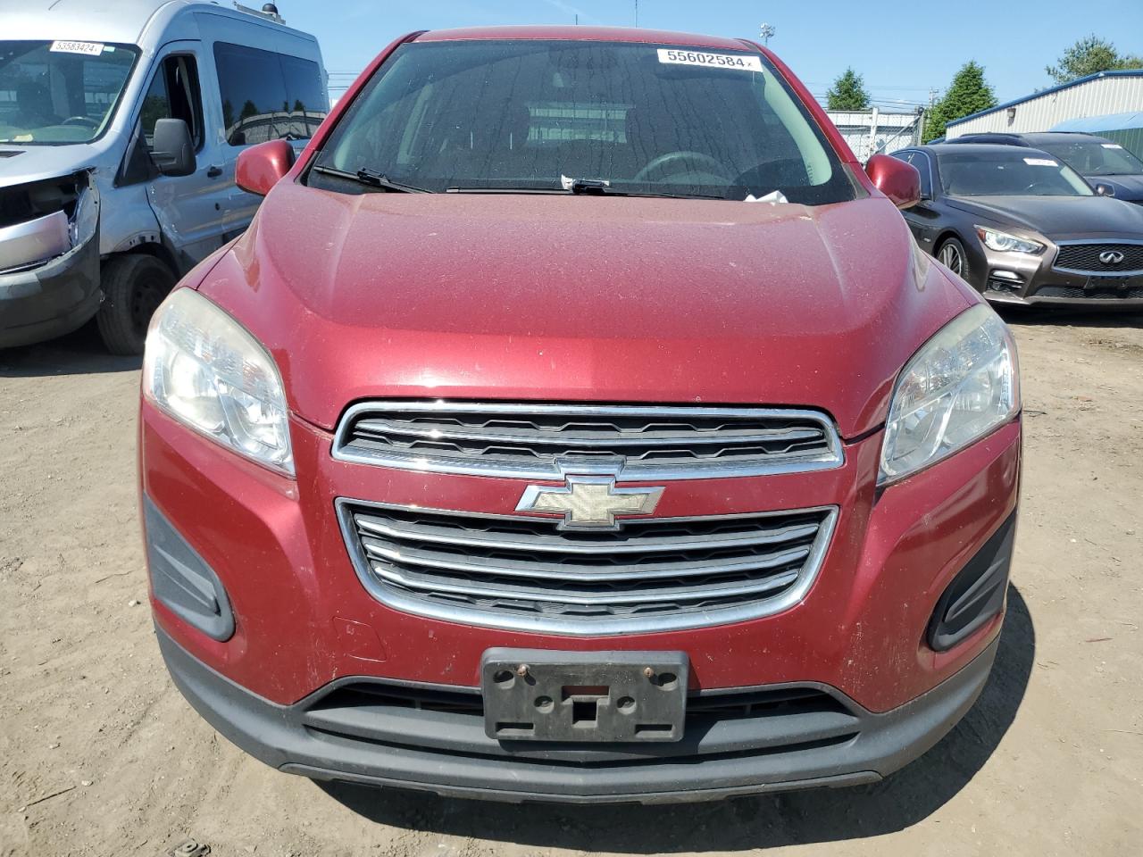 2015 Chevrolet Trax Ls VIN: KL7CJKSB6FB205501 Lot: 55602584