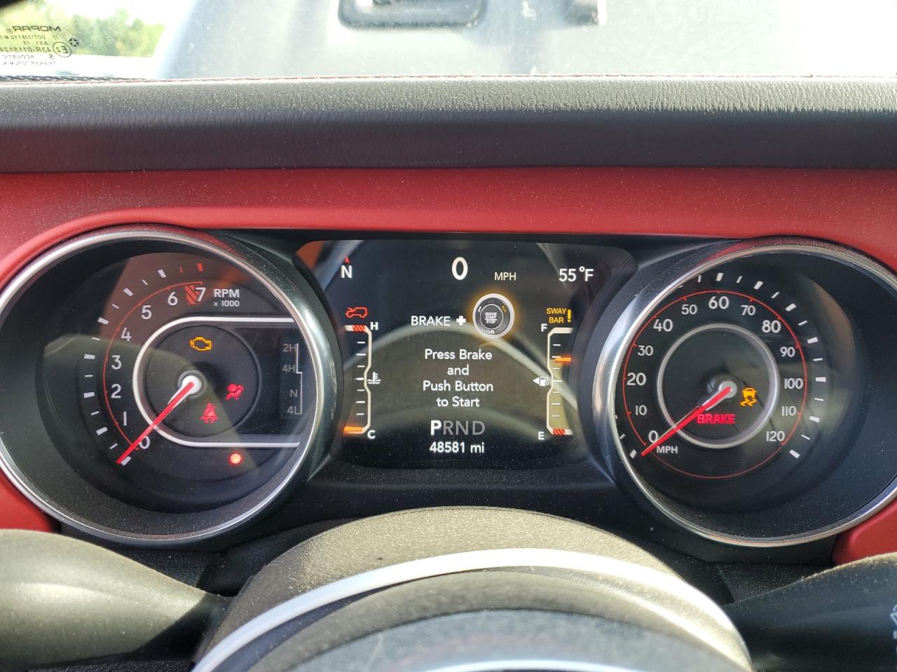 2019 Jeep Wrangler Unlimited Rubicon VIN: 1C4HJXFG4KW584139 Lot: 56378704