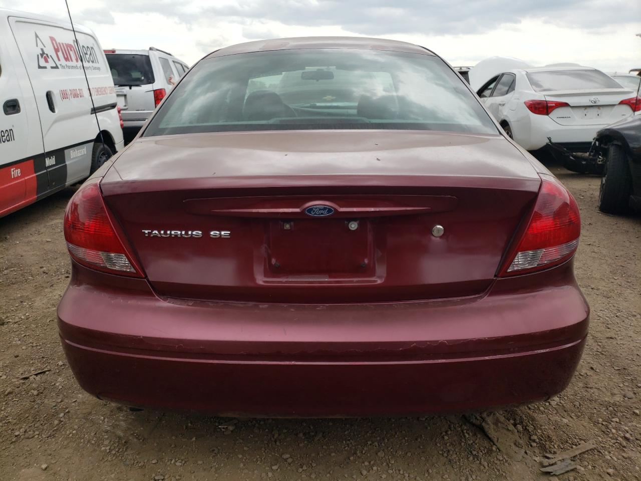 2007 Ford Taurus Se VIN: 1FAFP53U27A206786 Lot: 54447044
